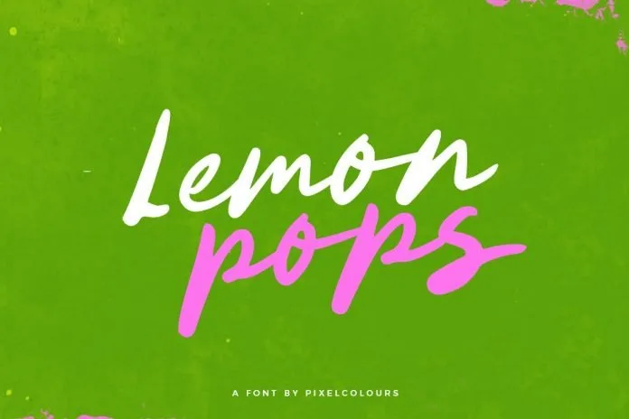 Lemon Pops Font