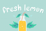 Lemon Press Font
