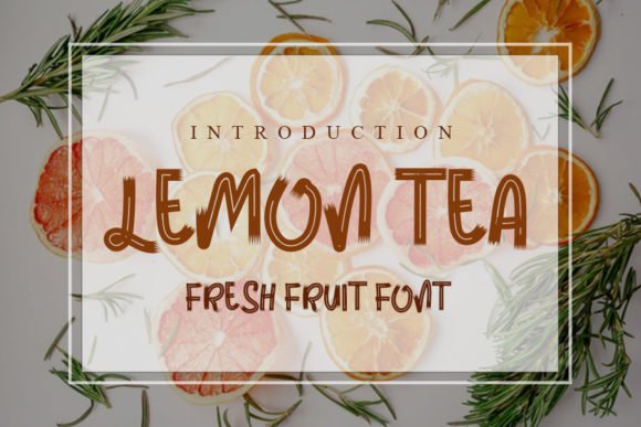 Lemon Tea Font