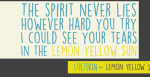 Lemon Yellow Sun Font Family