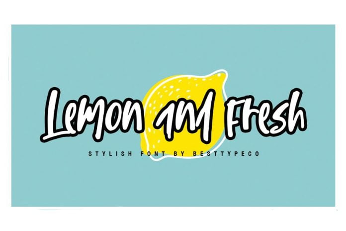 Lemon and Fresh Font