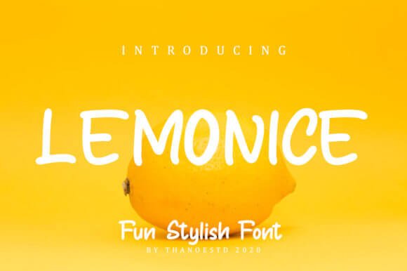Lemonice Font