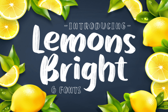 Lemons Bright Font
