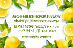 Lemons Bright Font