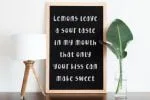Lemontea Squash Font