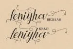 Leniyha Font