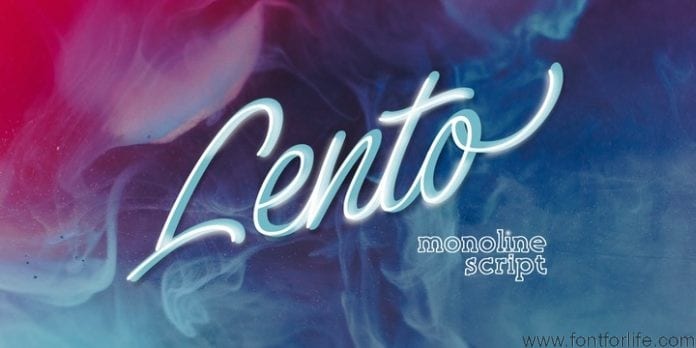 Lento Font