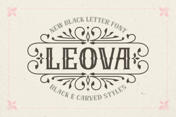 Leovav Font