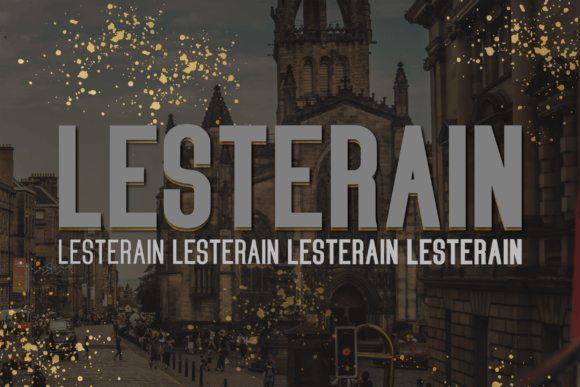 Lesterain Font Family