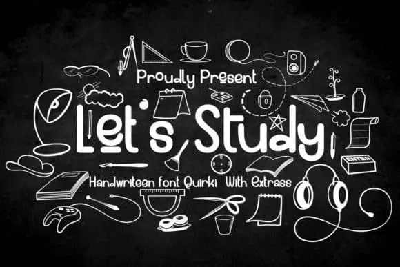 Let's Study Font