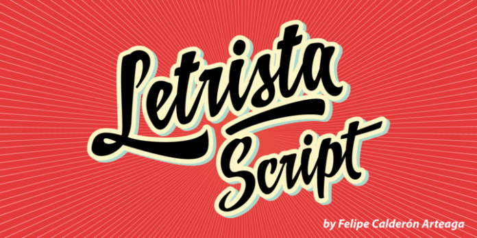 Letrista Script Font Family