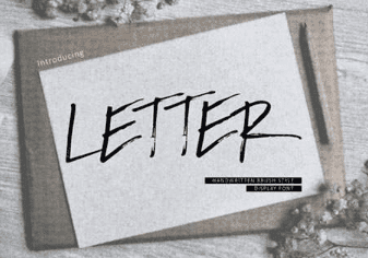 Letter Font