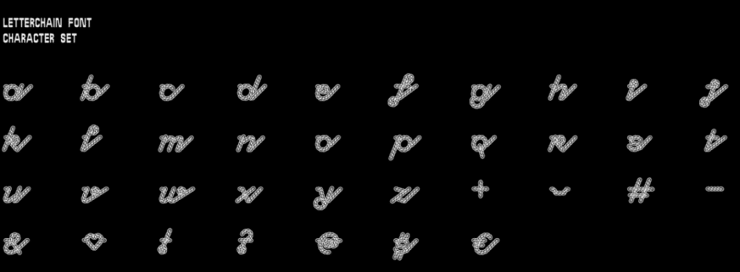 Letterchain Font