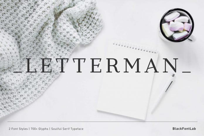 Letterman Font