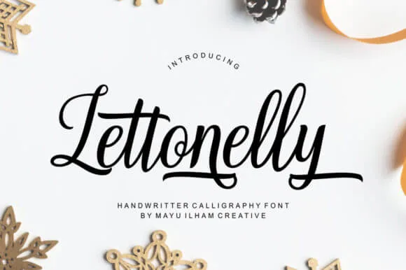Lettonelly Font