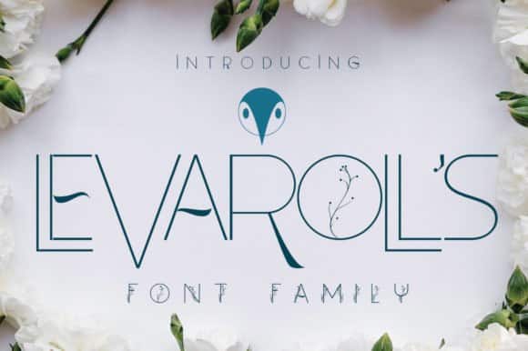 LevaRolls Font