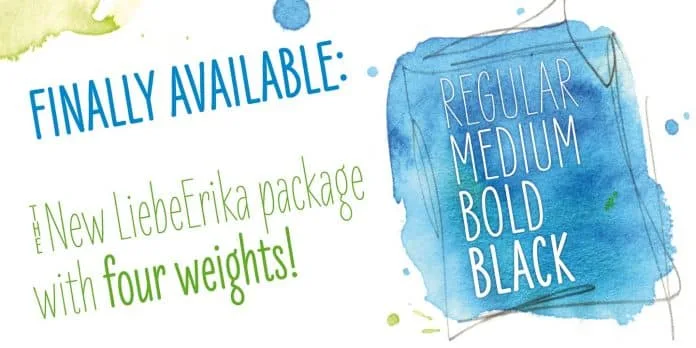 Liebe Erika Font