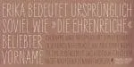 Liebe Erika Font