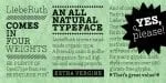 Liebe Ruth Font Family