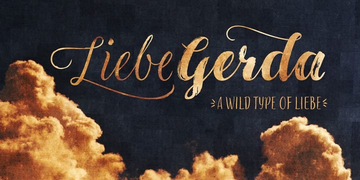 LiebeGerda Font Family