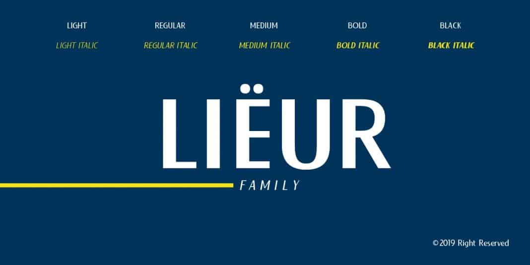 Lieur Font