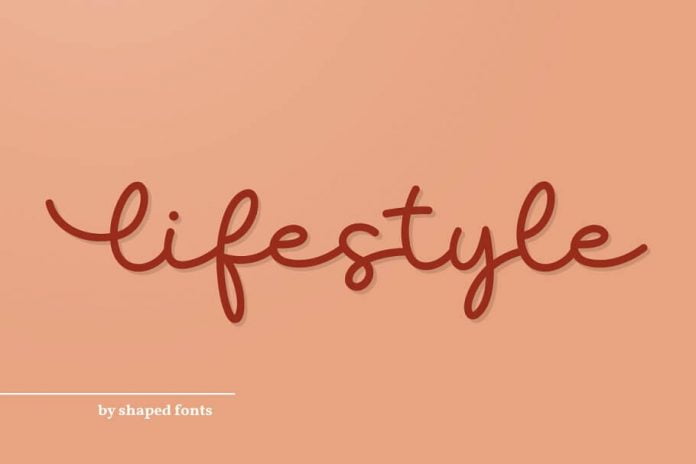 Lifestyle - Monoline Script Font