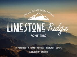Limestone Ridge Font
