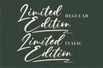 Limited Edition Signature Script