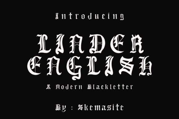 Linder English Font