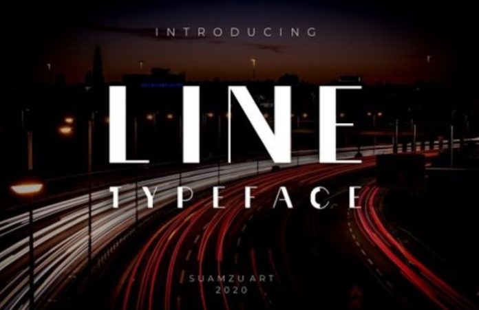 Line Font
