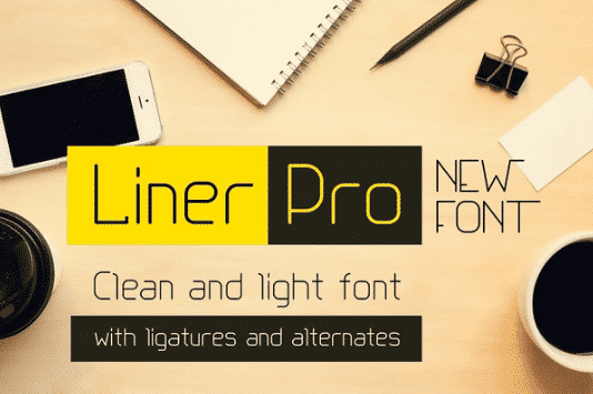 Liner Pro Font