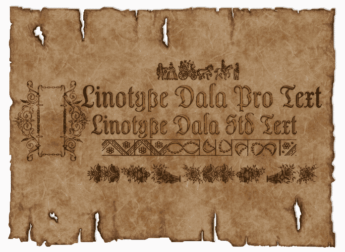 Linotype Dala™ Family 4 Styles Font