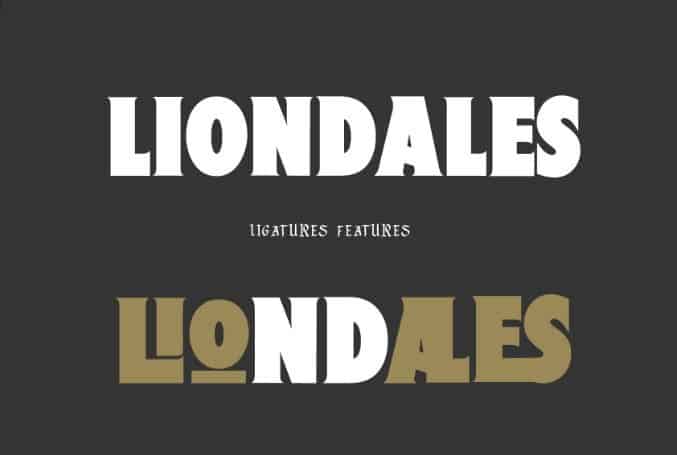 Liondales Font