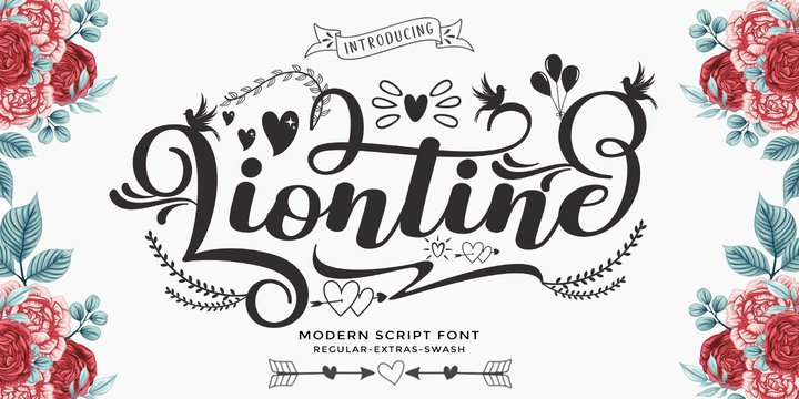 Liontine Script Font