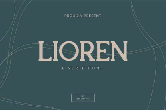 Lioren Font