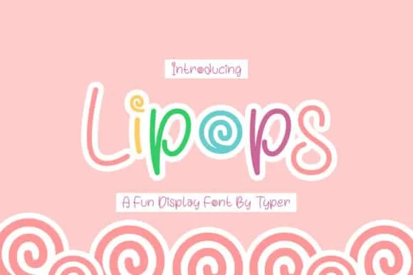 Lipops Font Lipops Font