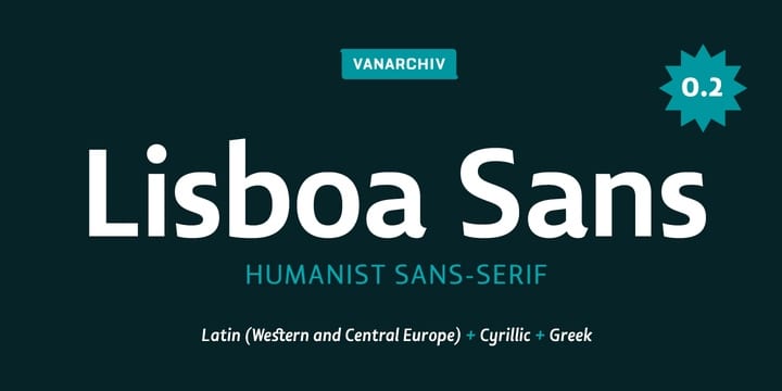 Lisboa Sans Font Family