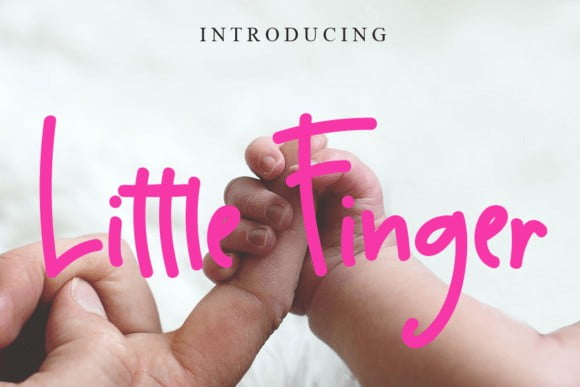 Little Finger Font