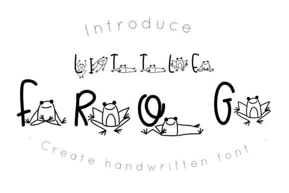 Little Frog Font