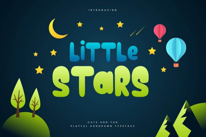 Little Stars - Fun Children Typeface