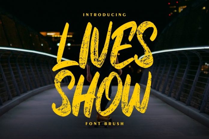 Lives Show Font