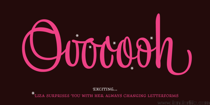 Liza Pro Font