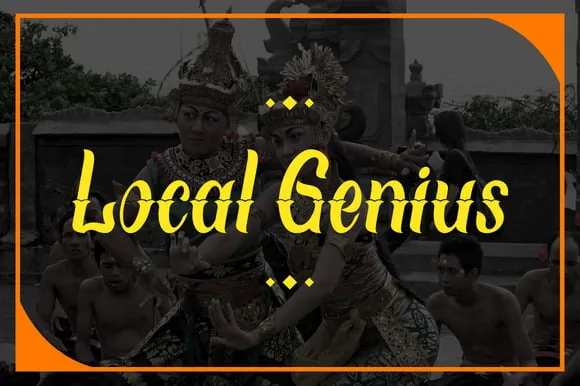 Local Genius Font