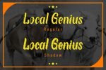 Local Genius Font
