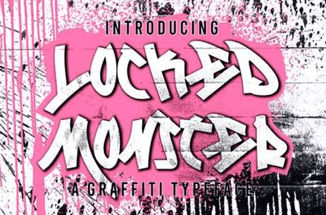 Locked Monster Font