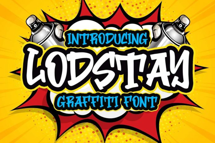 Lodstay - Graffiti Font