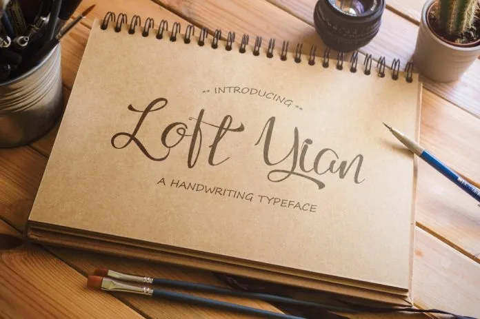 Loft Yian Typeface