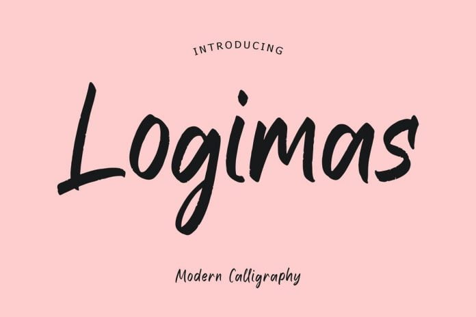 Logimas Modern Calligraphy Font