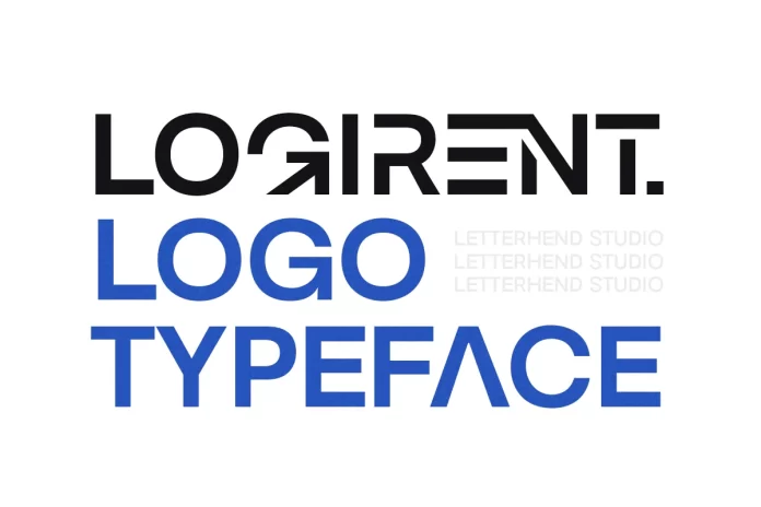 Logirent - Logo Typeface Font