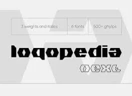 Logopedia Next Font